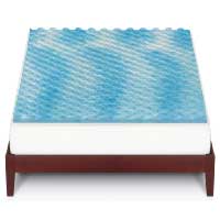 Gel Memory Foam Mattress Topper