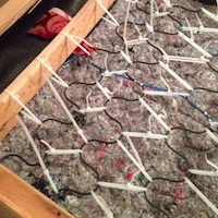 Zip Tie Couch Springs