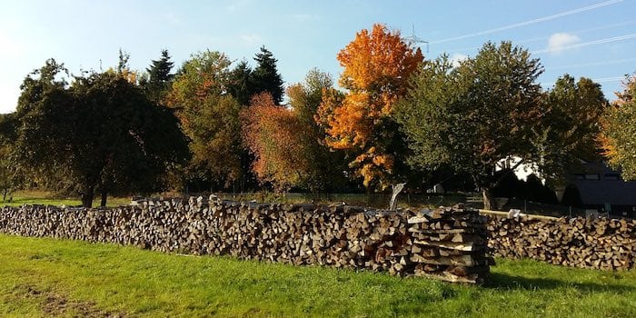 fall firewood