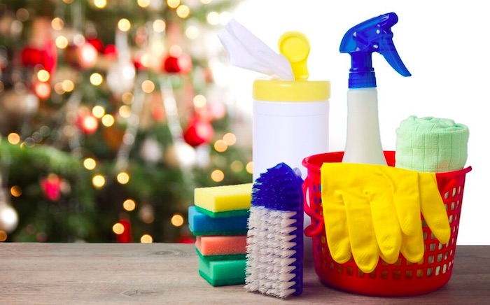 holiday decluttering & cleaning