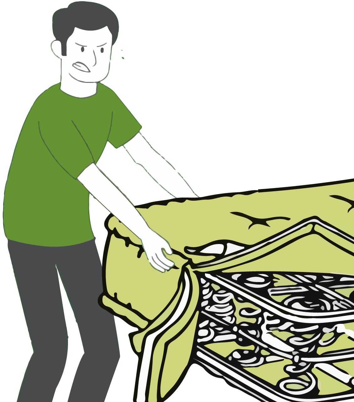 box spring disposal