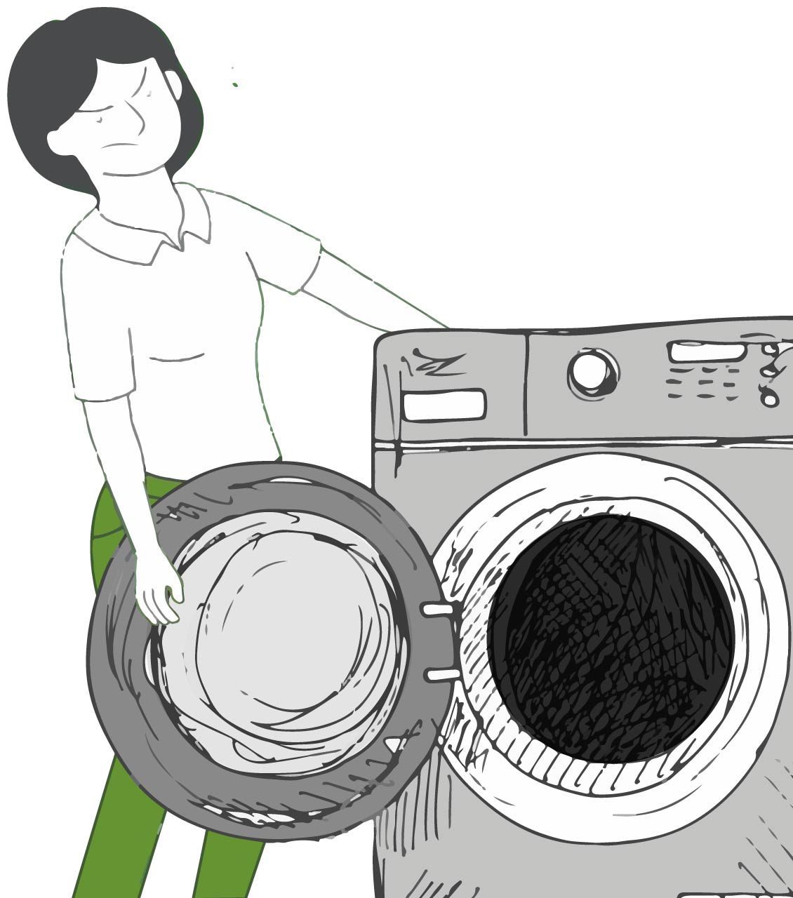 Reliable washing machine removal & dryer disposal services