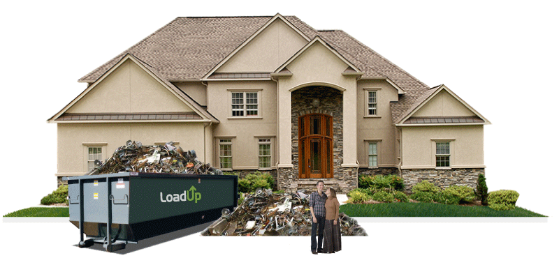 Residential dumpster rental alternative for home property owners