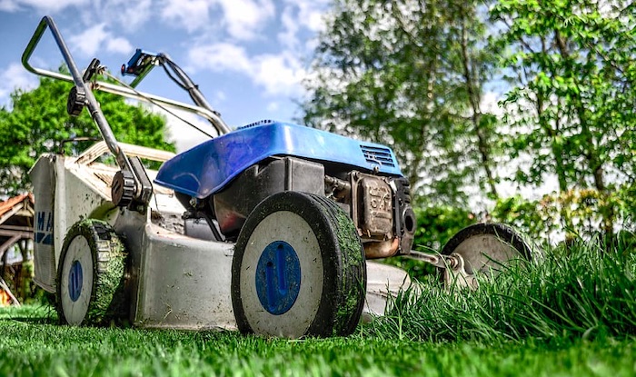 fix broken lawnmower