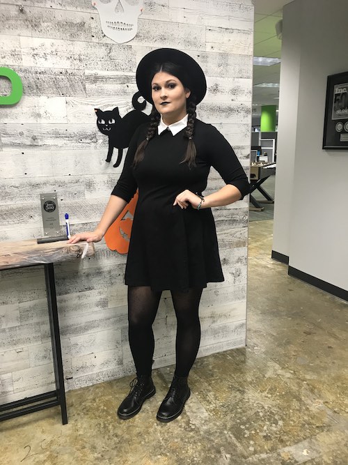 wednesday addams halloween costume