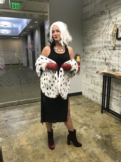 cruella de vil halloween costume