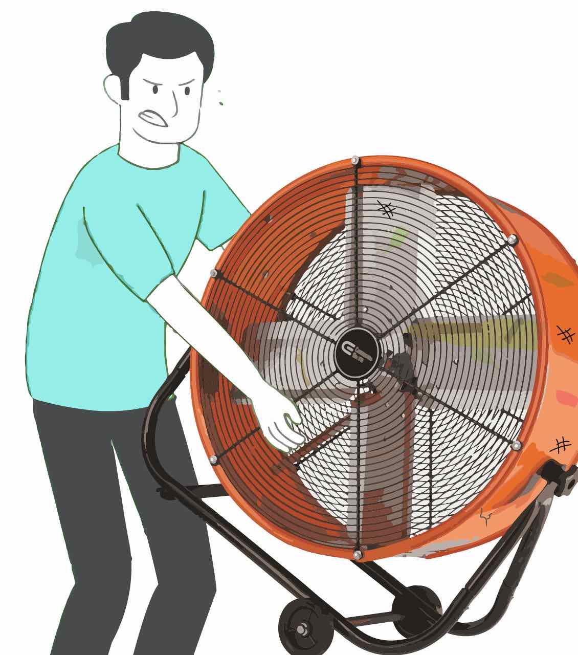 standing fan disposal service