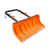 snow plow blade attachment disposal