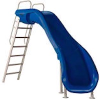 inground pool waterslide disposal