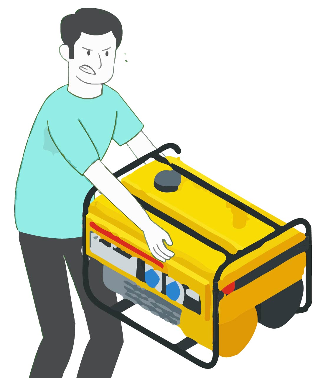 Generator removal & disposal services