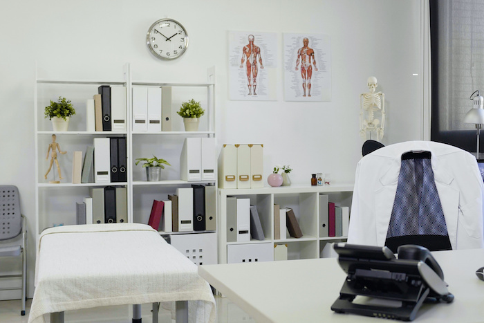 Empty Doctor's office filled with medical equipment