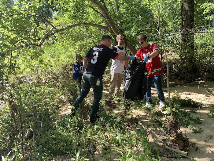 Chattahoochee River clean up project