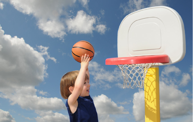 Kids Basketball Goal Assembly