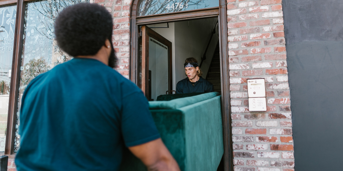 safely lift furniture through doorways