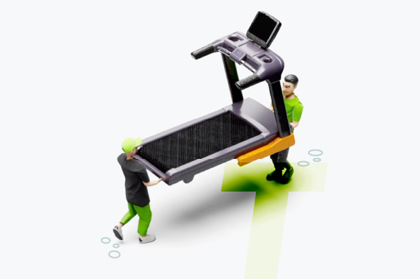 Help moving treadmill labor