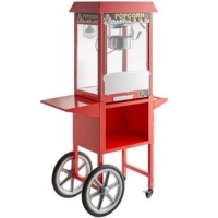 Popcorn cart removal and disposal