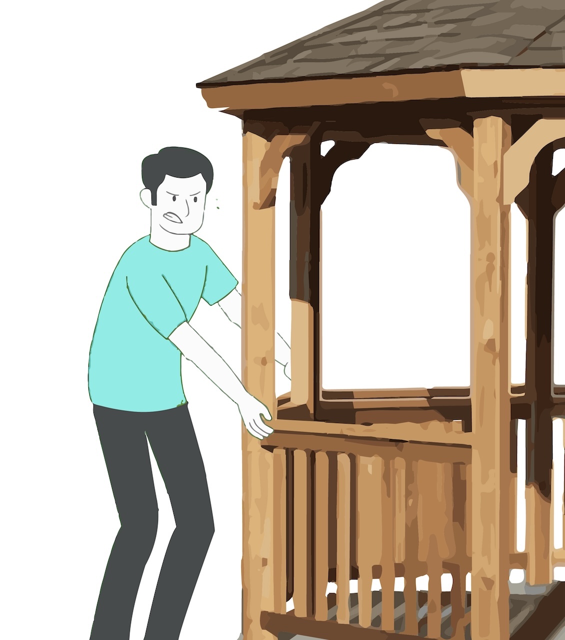 We make gazebo removal and disposal easy!