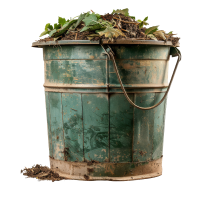 Bulky yard debris and yard trash