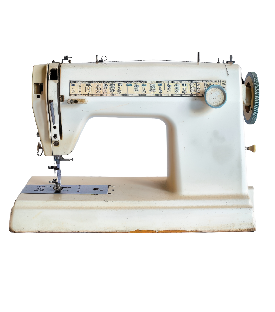 Haul away and disposal services for sewing machine