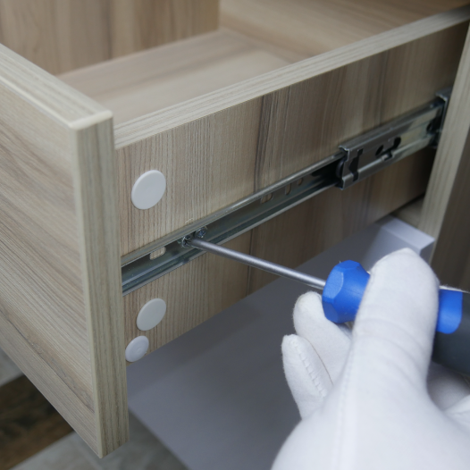 LoadUp professional assembler putting together a new nightstand