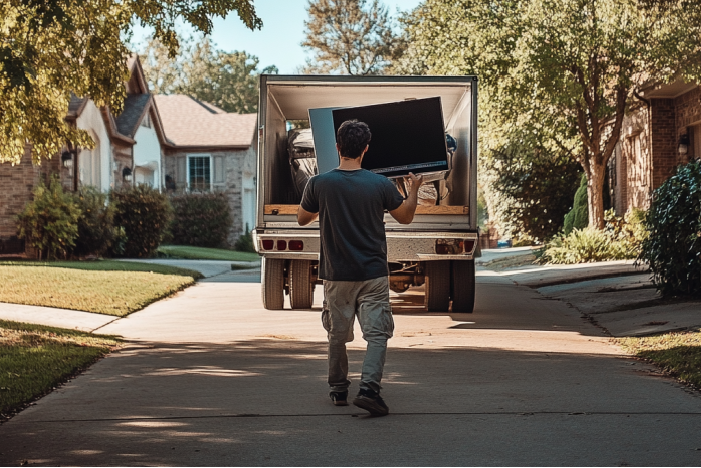 Computer Monitor Pickup and Haul Away