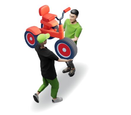 Easy tricycle removal in Yorktown, TX