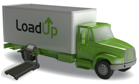 LoadUp offers professional pick up and disposal of exercise equipment