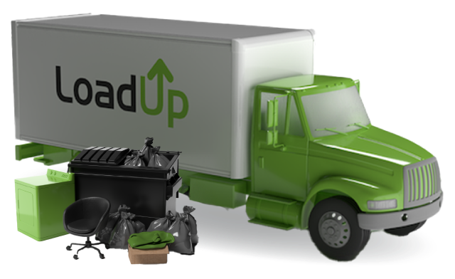 LoadUp junk removal haul away truck